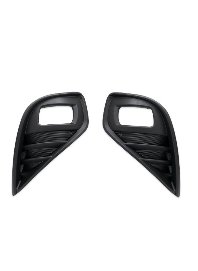 DLAA Pack of 2 Front TY2393L-3 LED Fog Lamp with Black Frame, Wires & Switch Suitable for High Lander 2019-ON | 1 Year International Warranty - Image 2